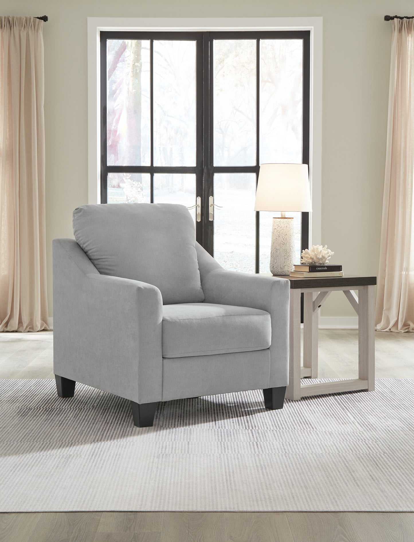 Haines Furniture Outlet - Ashley Furniture - Adlai Living Room - Chair / Shadow - 3010320