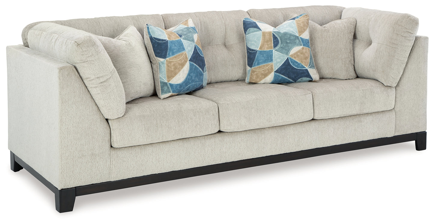 Haines Furniture Outlet - Ashley Furniture - Maxon Place Living Room - Sofa / Stone - 3300438