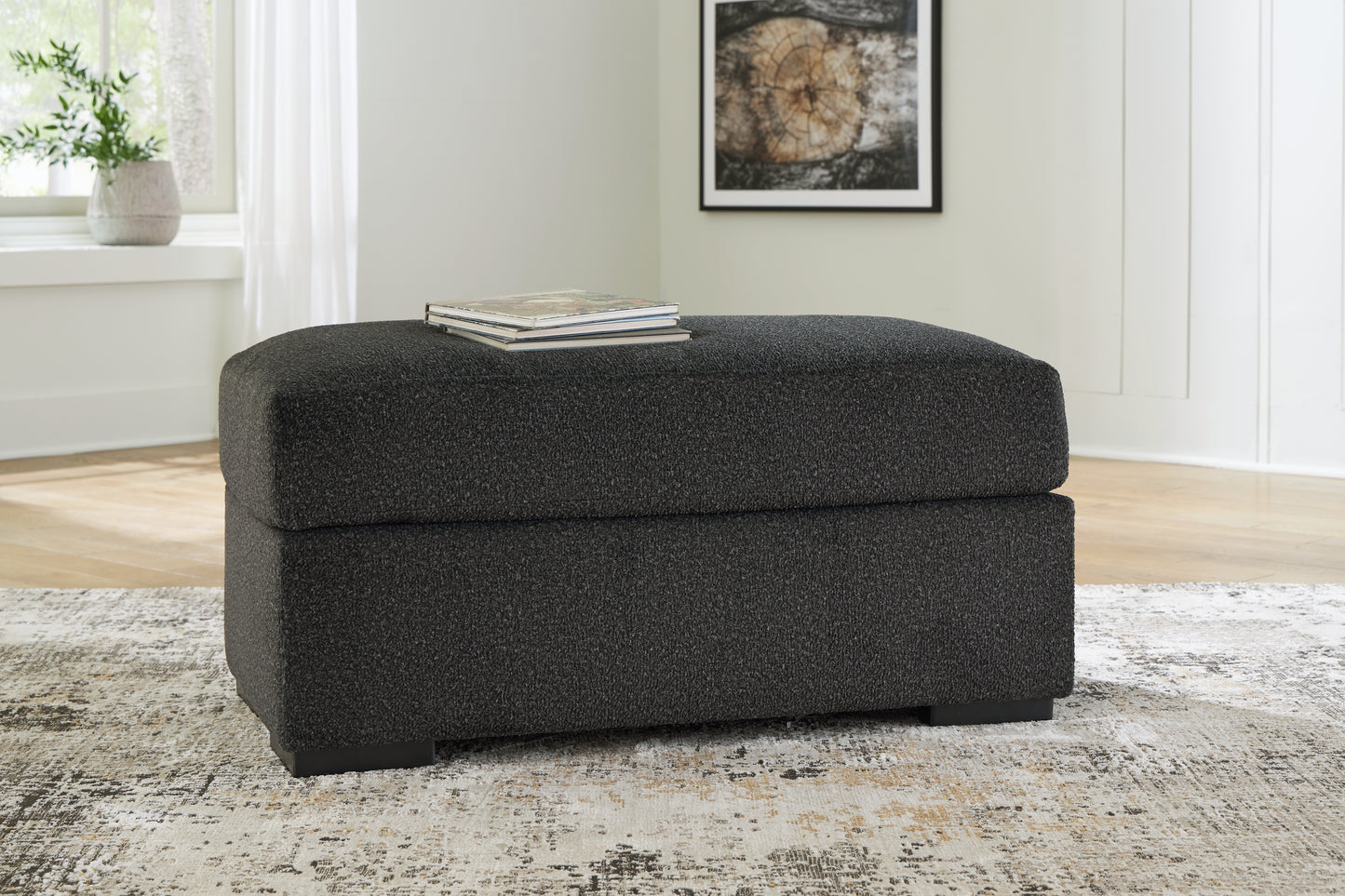 Haines Furniture Outlet - Ashley Furniture - Wryenlynn Living Room - Loveseat / Onyx - 4940535