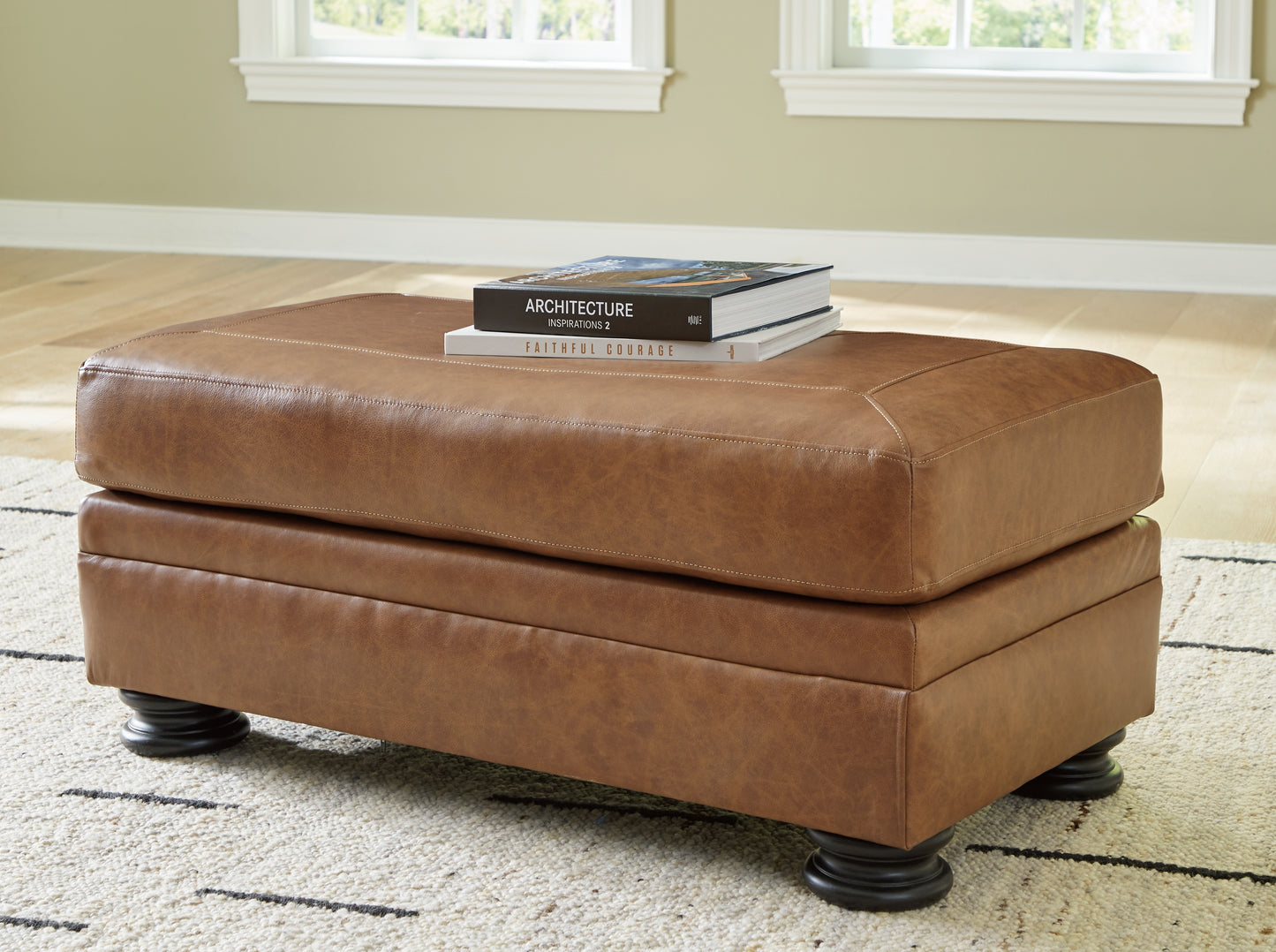 Haines Furniture Outlet - Ashley Furniture - Carianna Living Room - Sofa / Caramel - 5760438