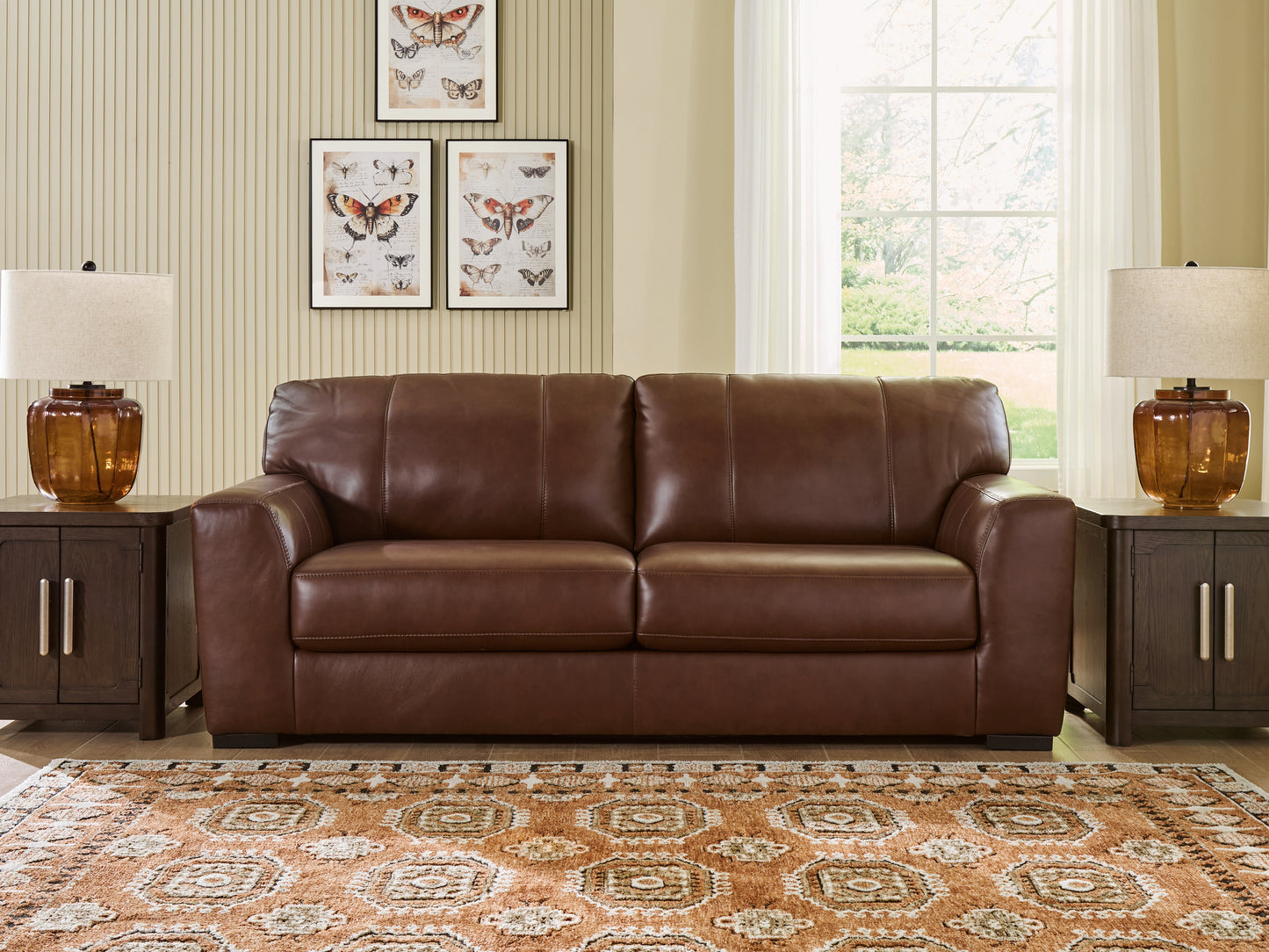 Haines Furniture Outlet - Ashley Furniture - Brogliano Living Room - Sofa / Canyon - PC7290738