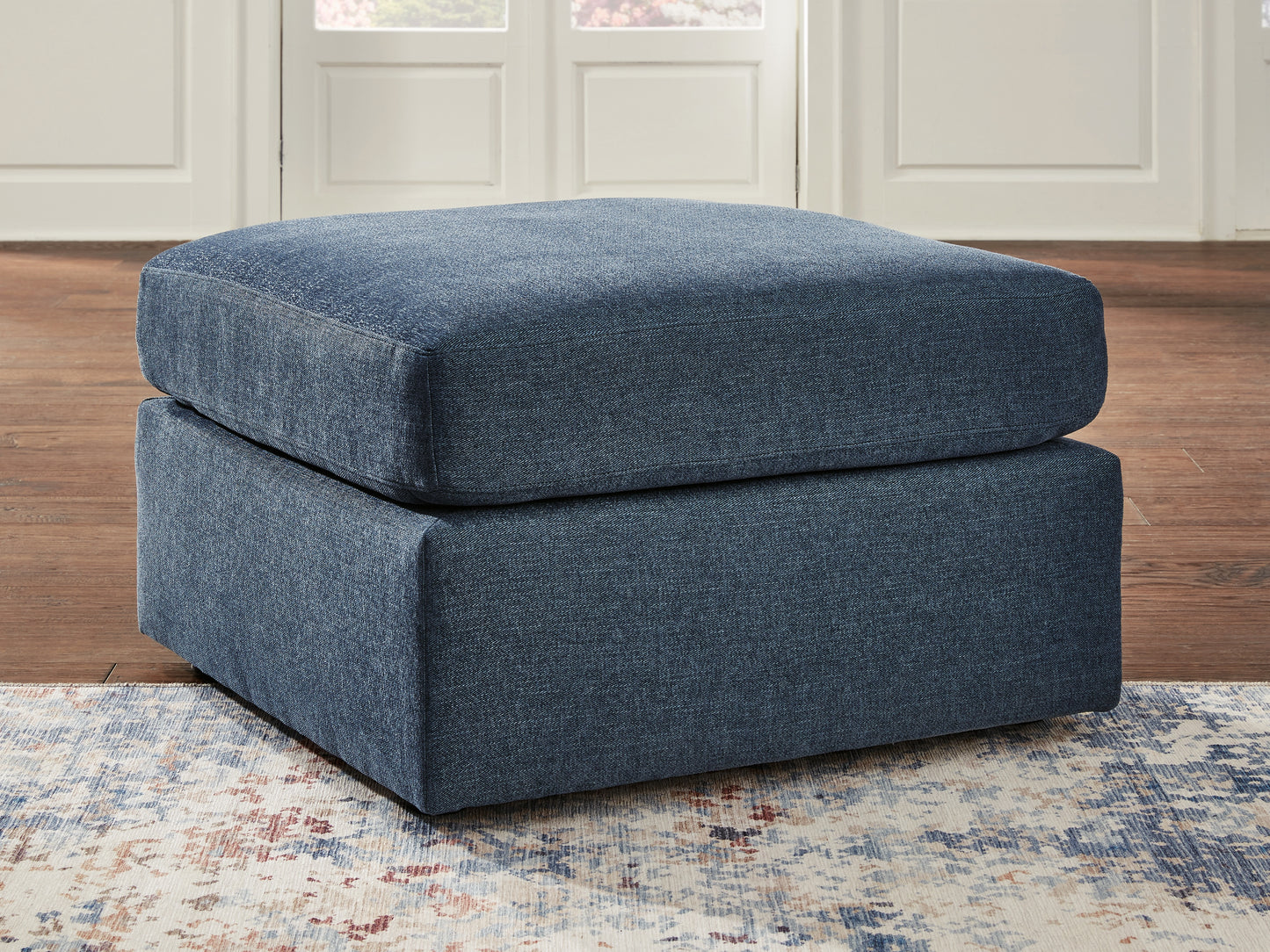 Haines Furniture Outlet - Ashley Furniture - Modmax Living Room - Oversized Accent Ottoman / Ink - 9210108