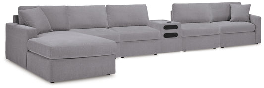 Haines Furniture Outlet - Ashley Furniture - Modmax 6-Piece Sectional - 6-Piece Sectional - 92104U26