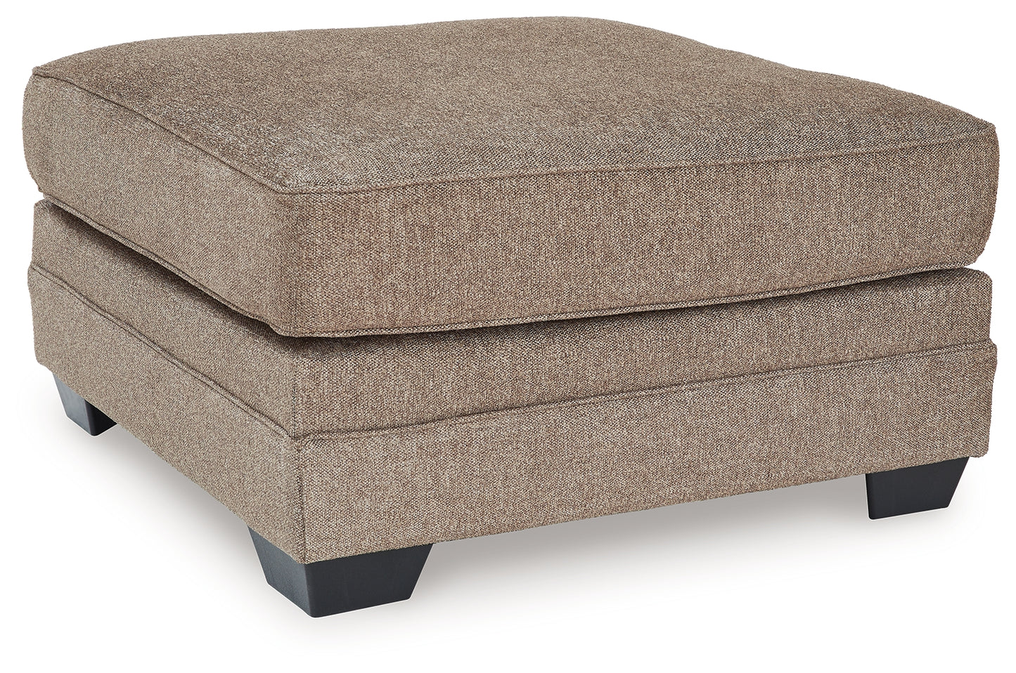 Haines Furniture Outlet - Ashley Furniture - Cannonbrook Living Room - Oversized Accent Ottoman / Nutmeg - 9820108