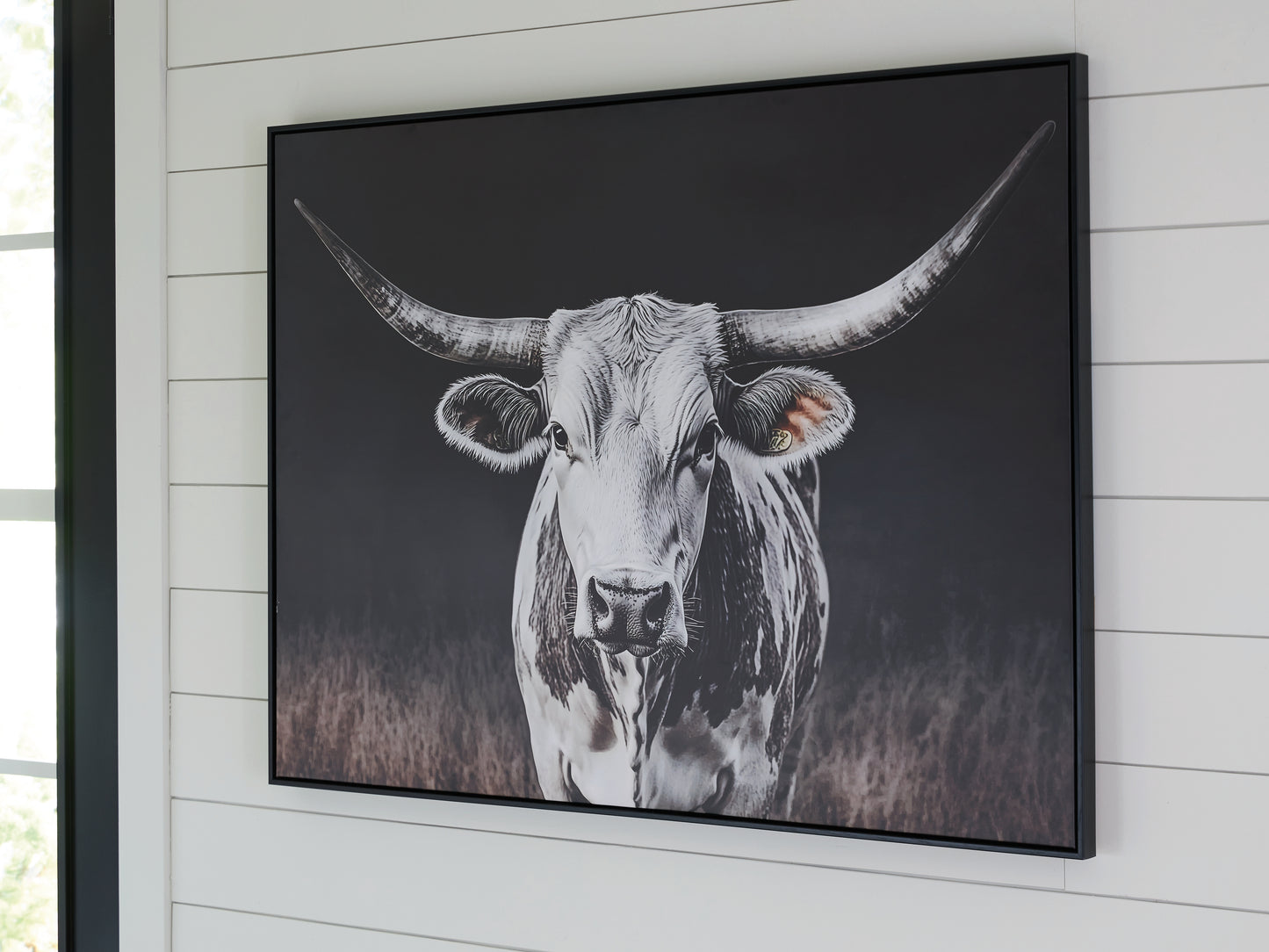 Haines Furniture Outlet - Ashley Furniture - Harlandale Wall Decor - Wall Art / Black/White/Brown - A8000467