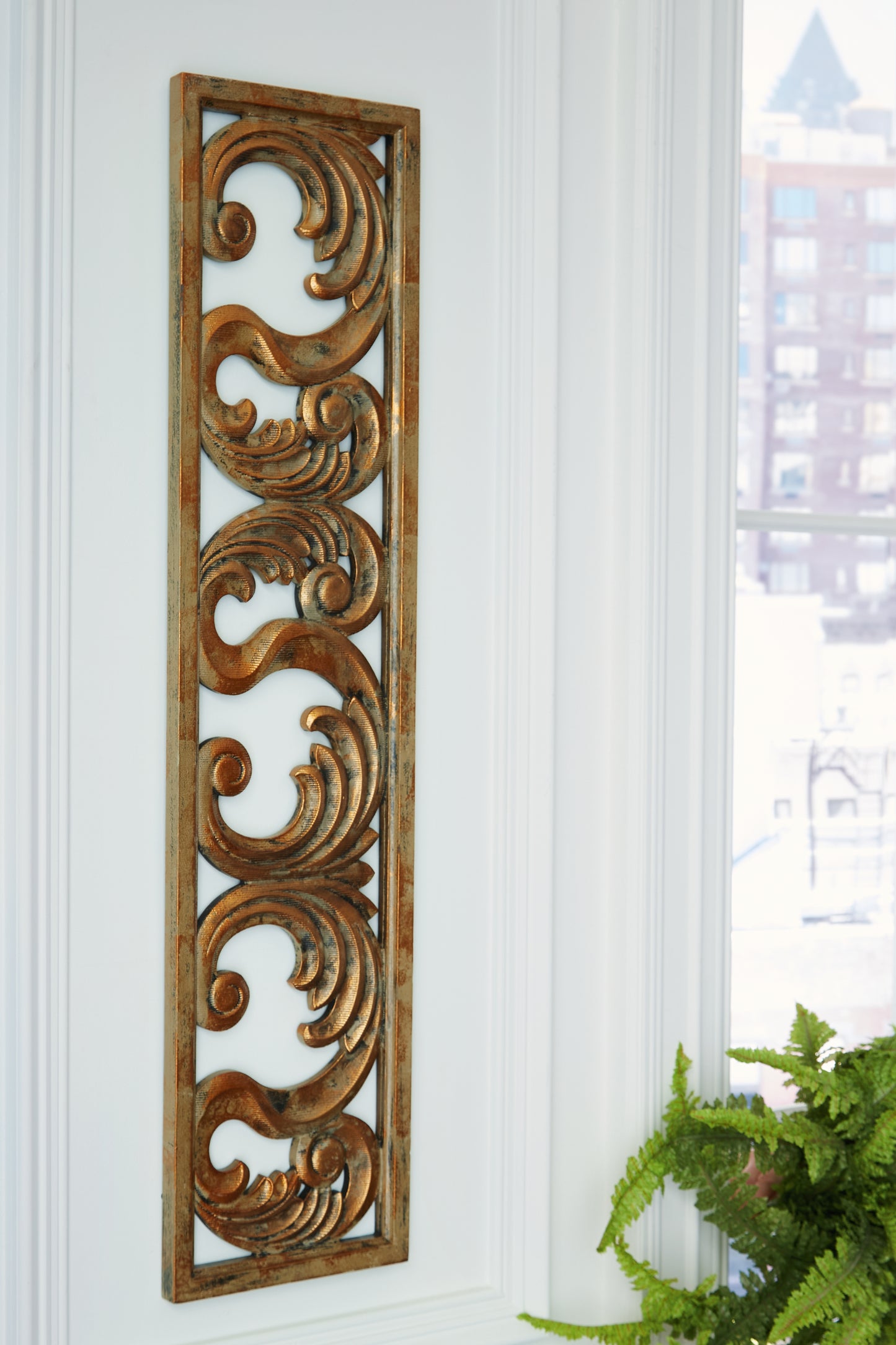 Haines Furniture Outlet - Ashley Furniture - Candelario Wall Decor - Wall Decor / Natural - A8010286