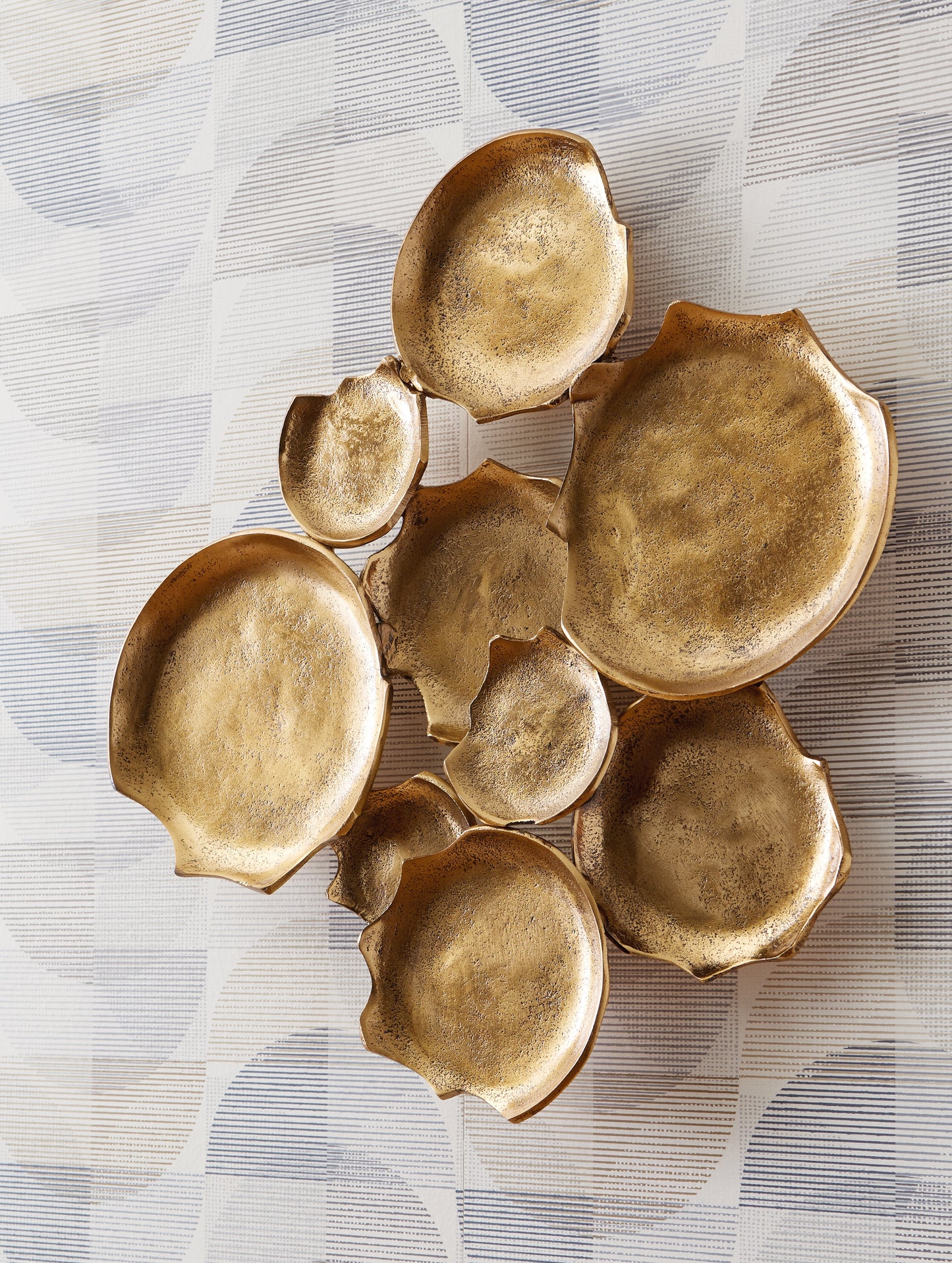 Haines Furniture Outlet - Ashley Furniture - Gageton Wall Decor - Wall Decor / Antique Gold Finish - A8010335