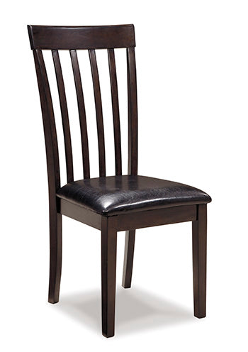 Haines Furniture Outlet - Ashley Furniture - Hammis Dining Room - Dining Chair (Set of 2) / Dark Brown - D310-01X2