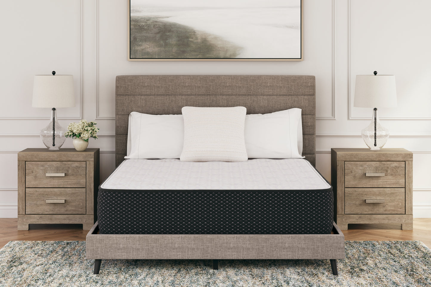 Haines Furniture Outlet - Ashley Furniture - Limited Edition Plush Mattresses - Twin / White - M41111