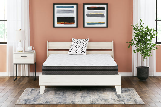 Haines Furniture Outlet - Ashley Furniture - 10 Inch Pocketed Hybrid Mattresses - Twin / White - M58911