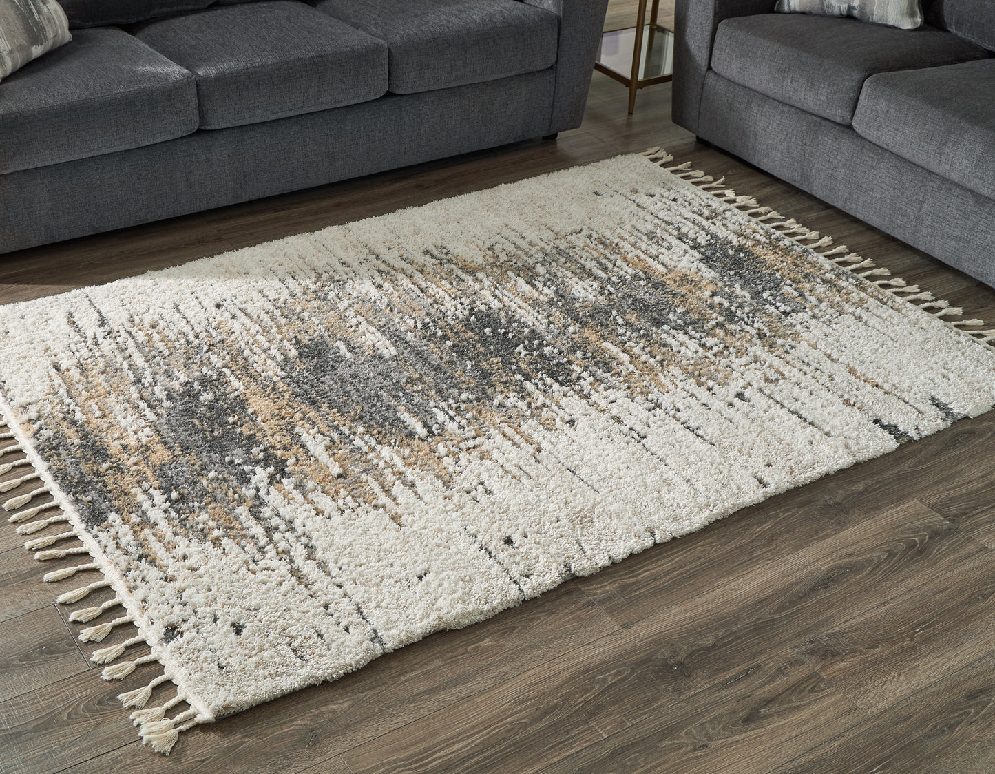 Haines Furniture Outlet - Ashley Furniture - Jembeth Rug - 7'10" x 9'10" Rug / Multi - R405411