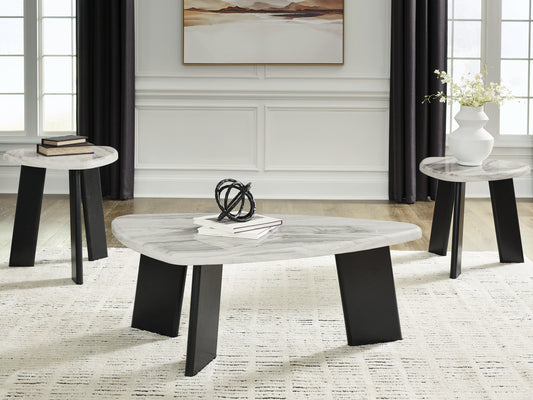 Haines Furniture Outlet - Ashley Furniture - Lilyberg Table (Set of 3) - Occasional Table Set (3/CN) - T389-13