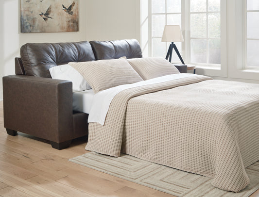 Haines Furniture Outlet - Ashley Furniture - Barlin Mills Living Room - Sofa / Carbon - 1700438