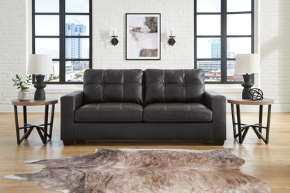 Haines Furniture Outlet - Ashley Furniture - Barlin Mills Living Room - Sofa / Carbon - 1700438