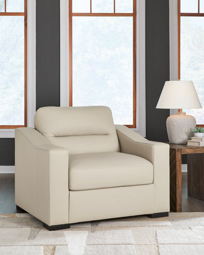 Haines Furniture Outlet - Ashley Furniture - Treasure Trove Living Room - Chair and a Half / Almond - 1930423