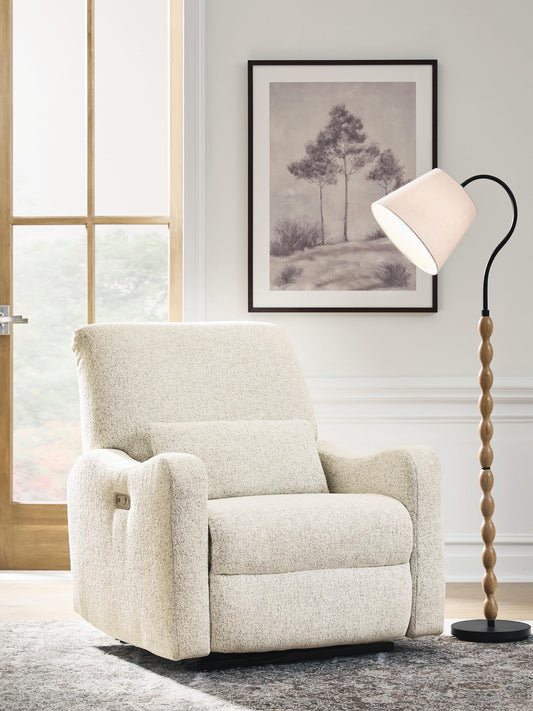 Haines Furniture Outlet - Ashley Furniture - Cleo Pier Living Room - Power AutoGlide Recliner - PC2150442