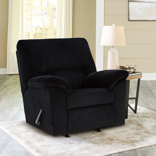 Haines Furniture Outlet - Ashley Furniture - SimpleJoy Living Room - Loveseat / Navy - 2420535