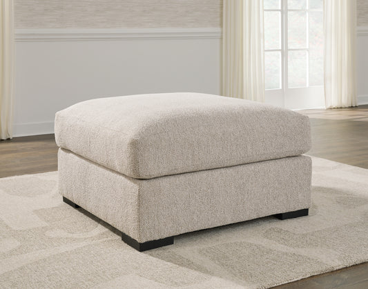 Haines Furniture Outlet - Ashley Furniture - Ballyton Living Room - Oversized Accent Ottoman / Sand - 2510208