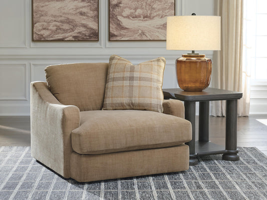 Haines Furniture Outlet - Ashley Furniture - ChloeeAnne Living Room - Chair and a Half - 2550523