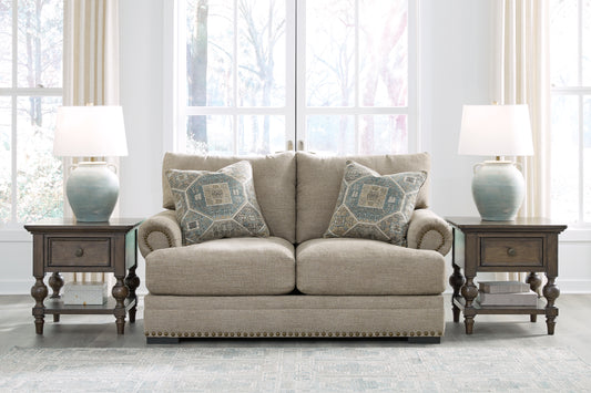 Haines Furniture Outlet - Ashley Furniture - Galemore Living Room - Sofa / Quarry - 2700438