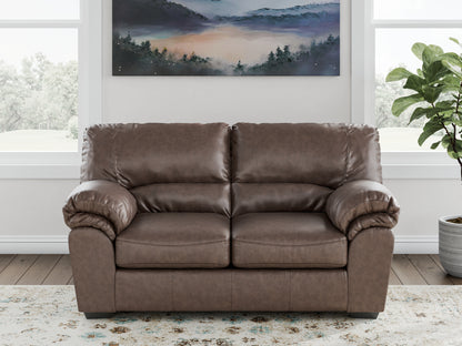 Haines Furniture Outlet - Ashley Furniture - WillowBend Living Room - Loveseat / Umber - PC2770535