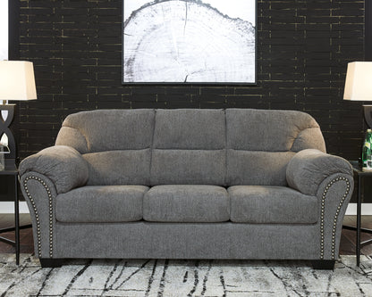 Haines Furniture Outlet - Ashley Furniture - Allmaxx Living Room - Sofa / Pewter - 2810538
