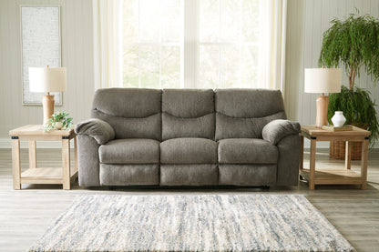 Haines Furniture Outlet - Ashley Furniture - Alphons Living Room - Reclining Sofa / Putty - 2820188
