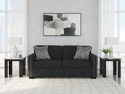 Haines Furniture Outlet - Ashley Furniture - Jasmine Peaks Living Room - Sofa / Coal - 2890438
