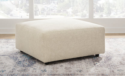 Haines Furniture Outlet - Ashley Furniture - Edenfield Living Room - Oversized Accent Ottoman / Charcoal - 2900308