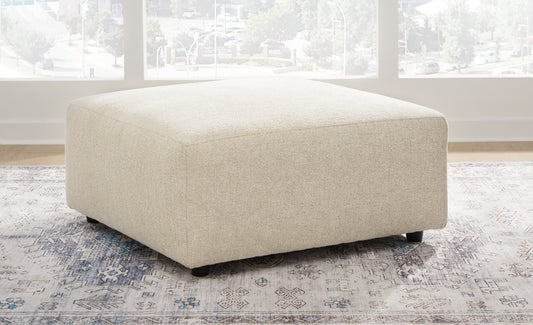 Haines Furniture Outlet - Ashley Furniture - Edenfield Living Room - Oversized Accent Ottoman / Charcoal - 2900308