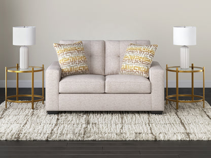 Haines Furniture Outlet - Ashley Furniture - Larimer Living Room - Loveseat / Iron - PC2920435