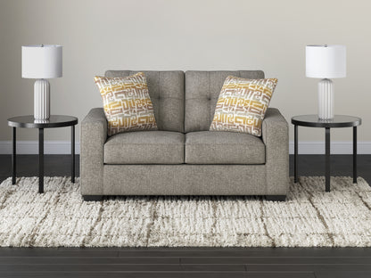 Haines Furniture Outlet - Ashley Furniture - Larimer Living Room - Loveseat / Iron - PC2920435