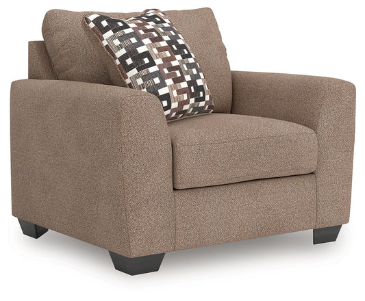 Haines Furniture Outlet - Ashley Furniture - Triston-Peaks Living Room - Loveseat / Suede - 3020435