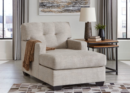 Haines Furniture Outlet - Ashley Furniture - Mahoney Living Room - Chaise / Pebble - 3100415