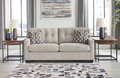 Haines Furniture Outlet - Ashley Furniture - Mahoney Living Room - Sofa / Pebble - 3100438