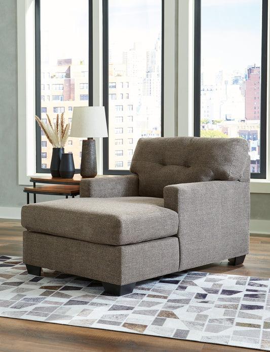 Haines Furniture Outlet - Ashley Furniture - Mahoney Living Room - Full Sofa Sleeper / Pebble - 3100436
