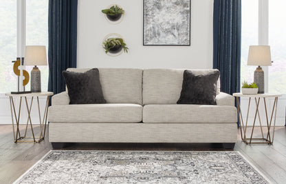 Haines Furniture Outlet - Ashley Furniture - Vayda Living Room - Sofa / Pebble - 3310438