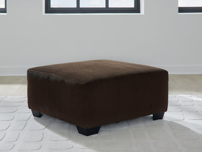 Haines Furniture Outlet - Ashley Furniture - Kimlee Living Room - Oversized Accent Ottoman / Chocolate - PC3560308