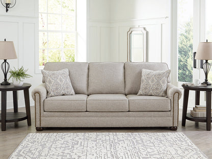 Haines Furniture Outlet - Ashley Furniture - Gaelon Living Room - Sofa / Dune - 3730738
