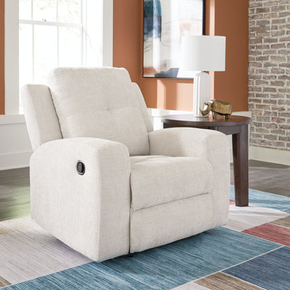 Haines Furniture Outlet - Ashley Furniture - Danum Living Room - Zero Wall Recliner / Stone - 3880529