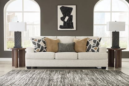 Haines Furniture Outlet - Ashley Furniture - Heartcort Living Room - Sofa / Quartz - 4460438