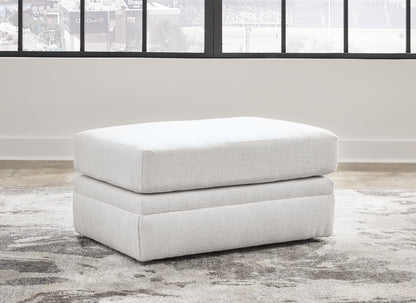 Haines Furniture Outlet - Ashley Furniture - Maitelynn Living Room - Ottoman / Chalk - 4820214