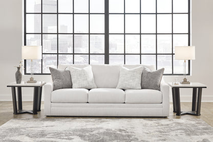 Haines Furniture Outlet - Ashley Furniture - Maitelynn Living Room - Sofa / Chalk - 4820238