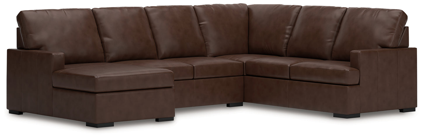 Haines Furniture Outlet - Ashley Furniture - McDowlan Sectional - RAF 3-Piece Sectional with Chaise / Coffee - PC48504S2