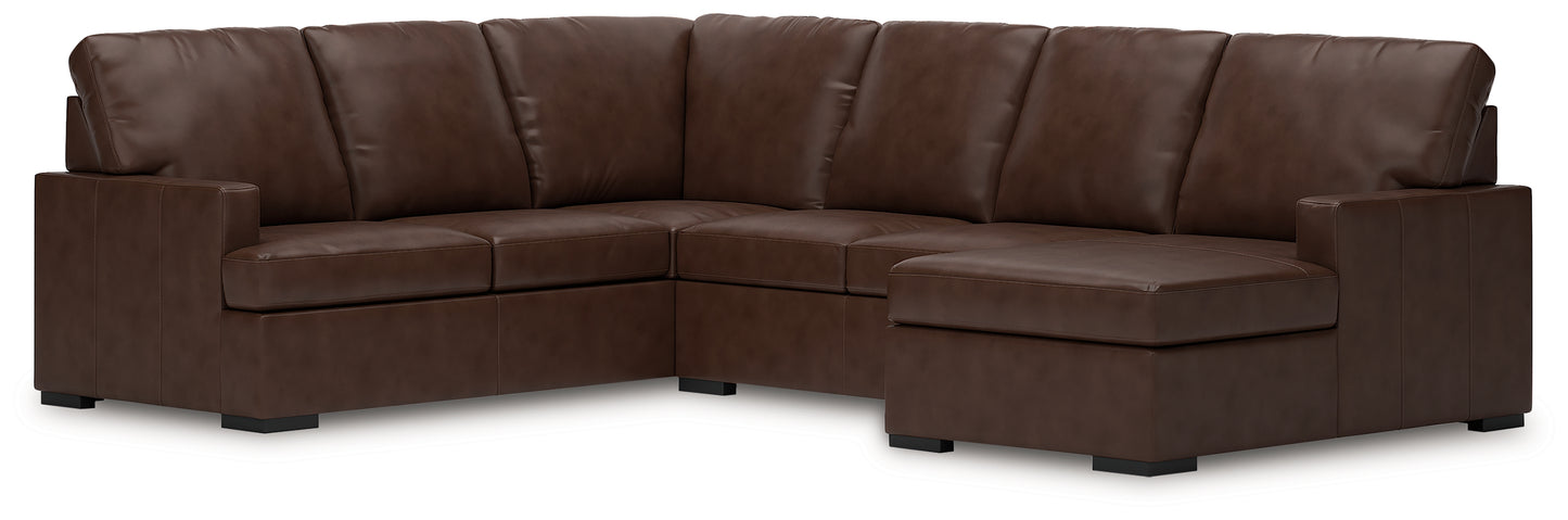 Haines Furniture Outlet - Ashley Furniture - McDowlan Sectional - LAF 3-Piece Sectional with Chaise / Coffee - PC48504S1