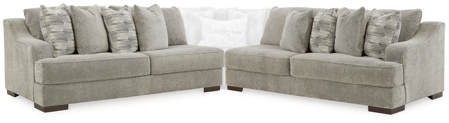 Haines Furniture Outlet - Ashley Furniture - Bayless 2-Piece Sectional - 2-Piece Sectional / Smoke - 52304U1