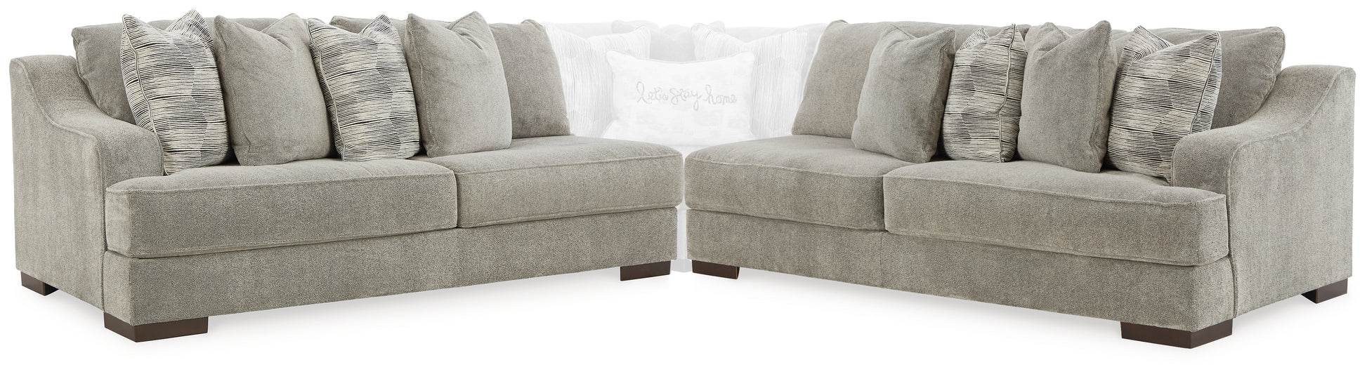 Haines Furniture Outlet - Ashley Furniture - Bayless 2-Piece Sectional - 2-Piece Sectional / Smoke - 52304U1