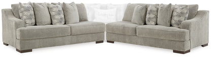 Haines Furniture Outlet - Ashley Furniture - Bayless 2-Piece Sectional - 2-Piece Sectional / Smoke - 52304U1