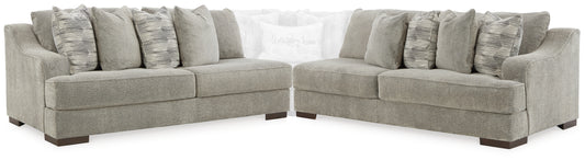 Haines Furniture Outlet - Ashley Furniture - Bayless 2-Piece Sectional - 2-Piece Sectional / Smoke - 52304U1