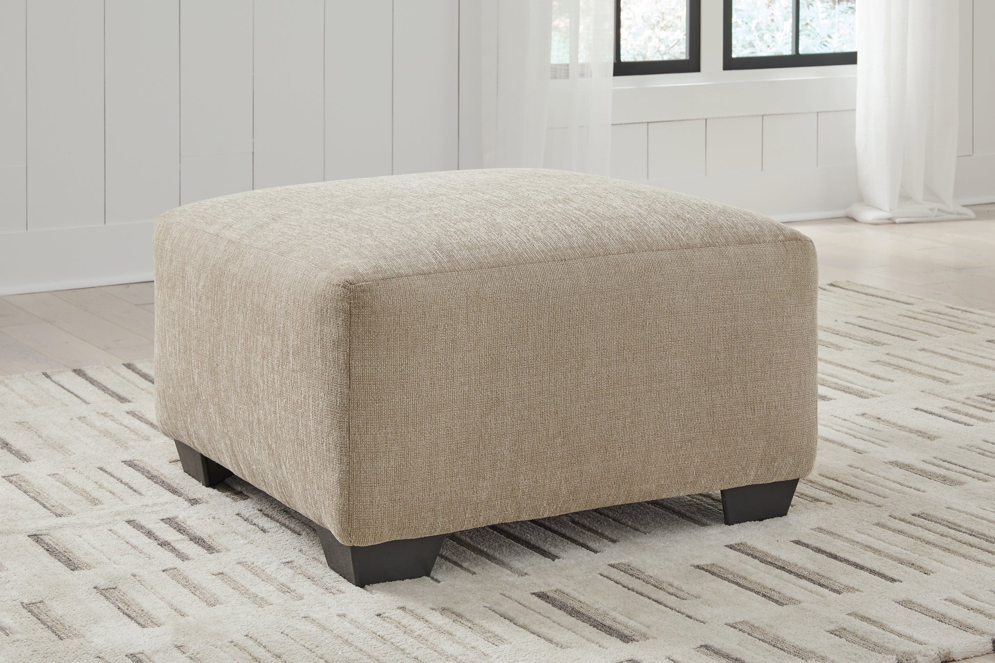 Haines Furniture Outlet - Ashley Furniture - Brogan Bay Living Room - Oversized Accent Ottoman / Cork - 5270508